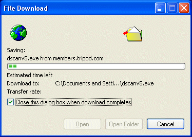 File Download Estimated Time